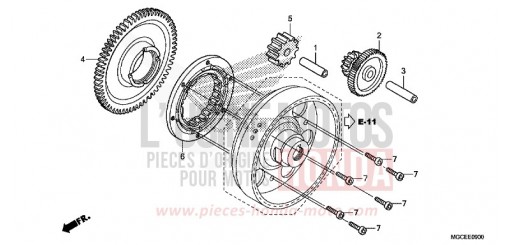 FRIZIONE DI AVVIAMENTO CB1100SAE di 2014